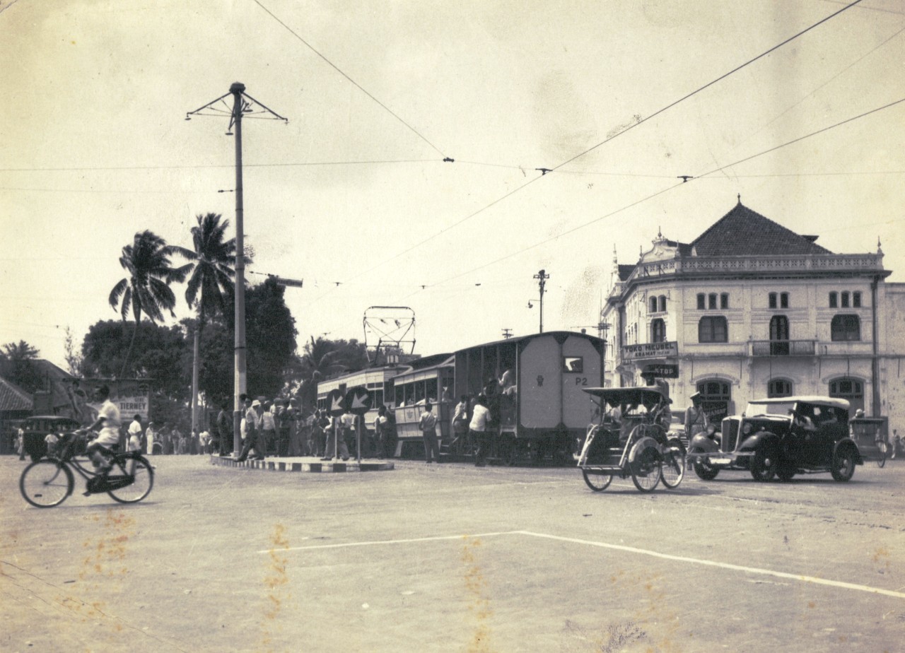 Straatbeeld Jakarta Archief